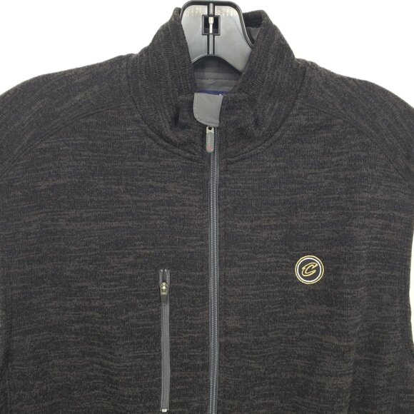 Johnnie O Cleveland Cavaliers Tahoe Vest Size M Mens Gray Black - Picture 6 of 8